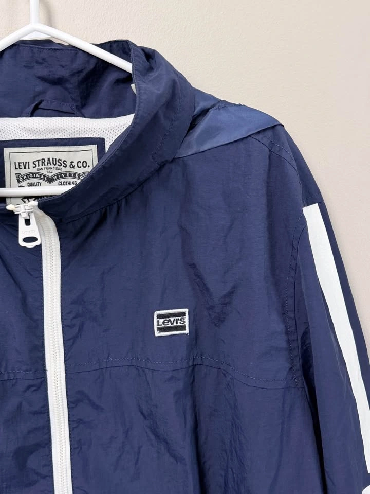 Levi’s Windbreaker Jacket Size Large Men’s Like New - photo 3