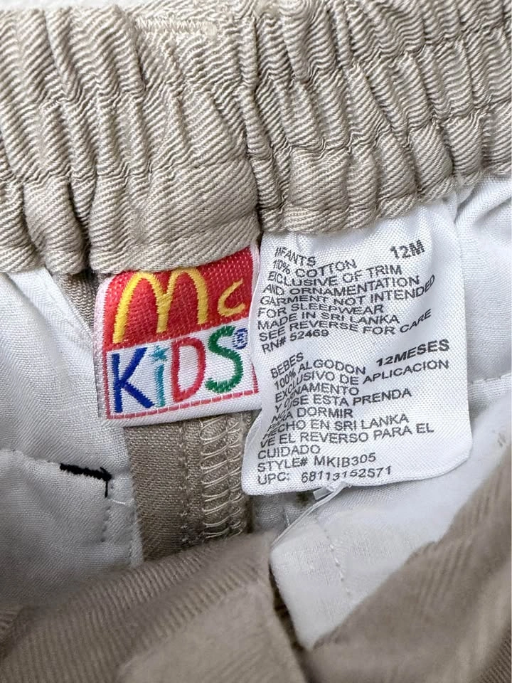 New Vintage McKids Khaki Shorts - Size 12 Months - photo 4