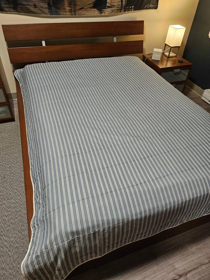 Double bed with mattress - photo 3