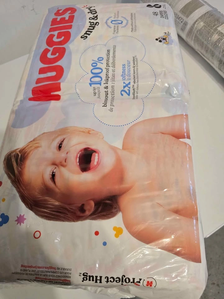 Huggies Size 8 Diapers - 48 Count - photo 2