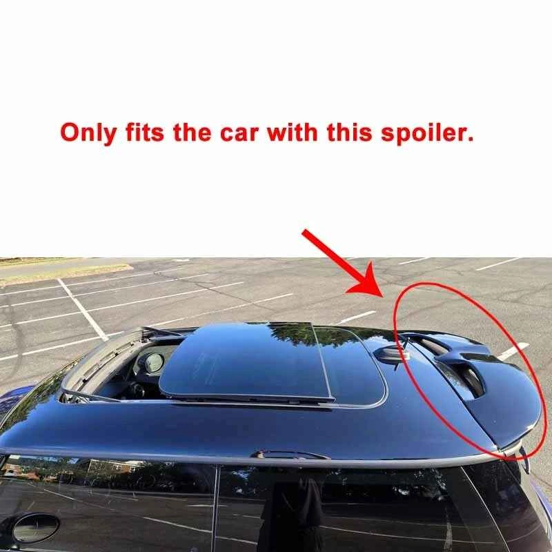 Killallchrome Carbon Fiber Spoiler Extensions F56 S & JCW Canard - photo 2