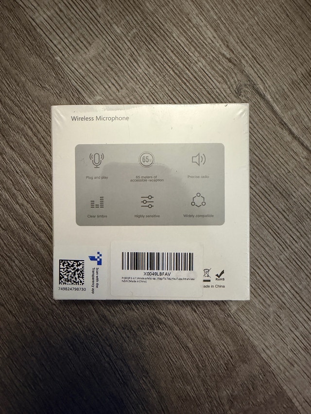 PQRQP 3-in-1 Wireless Lavalier Microphone - photo 2