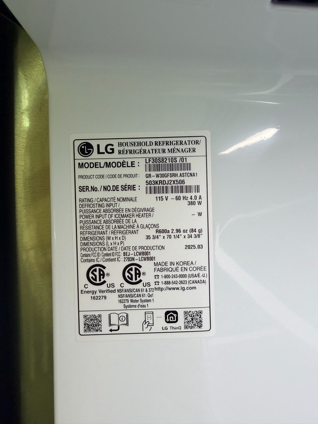 LG 36" French Door Refrigerator - 30 cu.ft. - photo 2