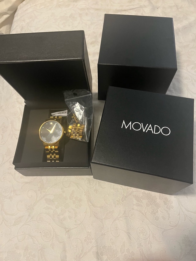 Movado Museum Classic Gold Watch