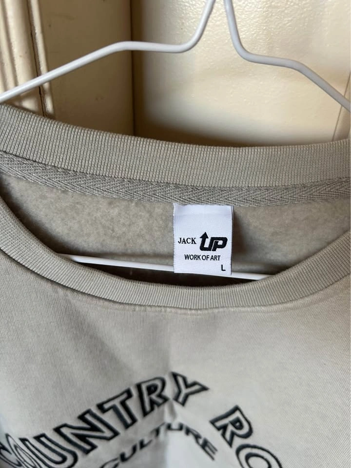 JACK UP Country Road Culture Crewneck Sweatshirt L - photo 3