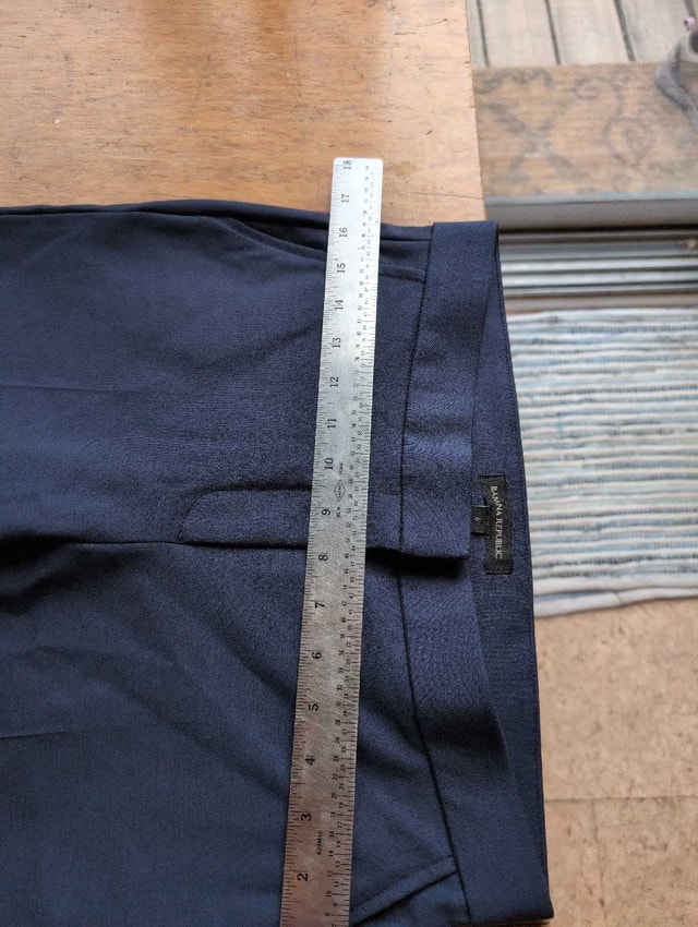 Banana Republic Pants Size 6 Navy - photo 2