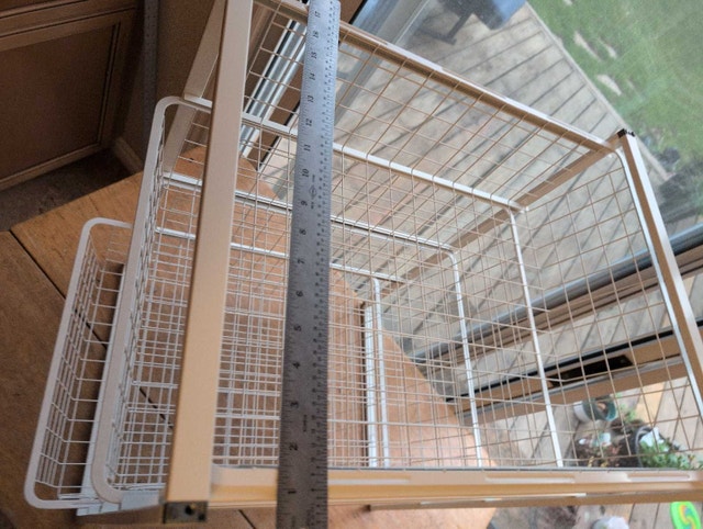 4-Tier Wire Basket white IKEA - photo 2
