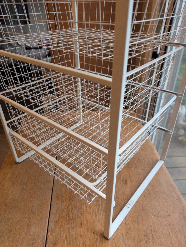 4-Tier Wire Basket white IKEA - photo 5