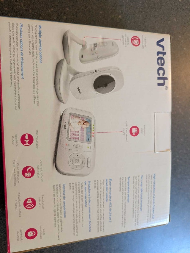 VTech VM901 2 Camera Baby Monitor - photo 4