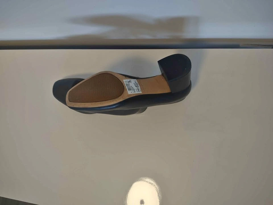 Clarks Black Flats