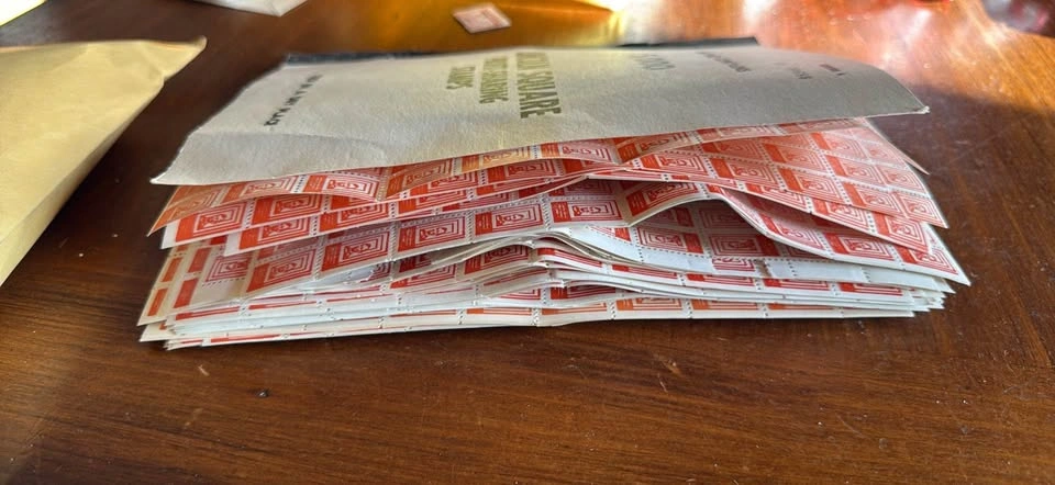 Vintage Lincoln Square Profit Sharing Stamps - over 1,000 Stamps - photo 5