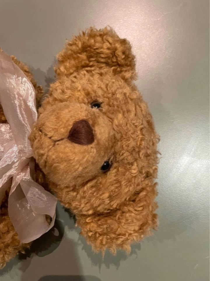 RUSS teddy bears 16“ Goldy $20 12“ Trevor $10 - photo 3