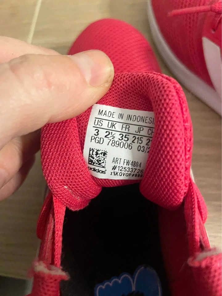 Kids' Adidas Running Shoes - Size 3 - photo 3
