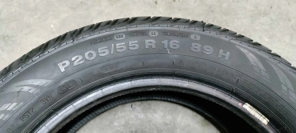 P205/55R16 Continental Allseasons Tire - photo 3