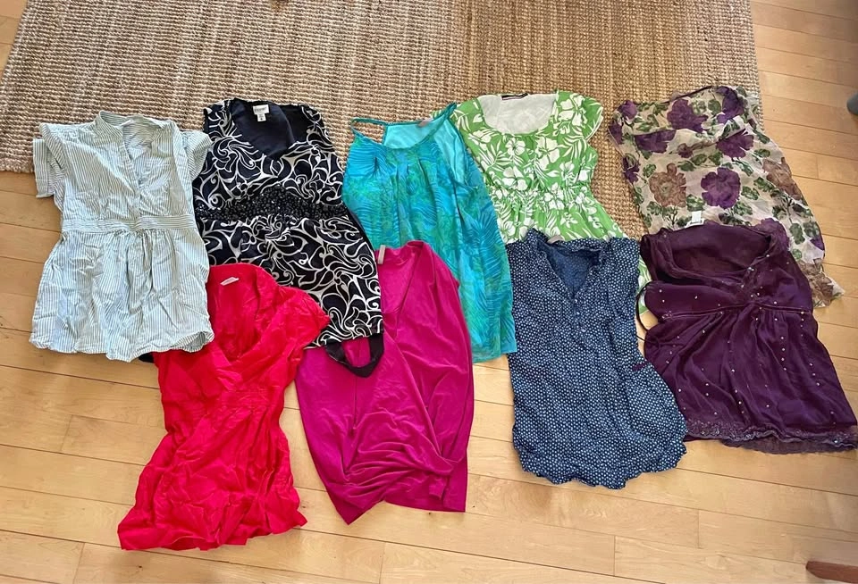 12-piece Women's Small Summer Maternity Lot