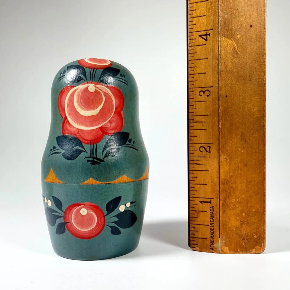 Set of 5 Russian Matryoshka Nesting Dolls - photo 3