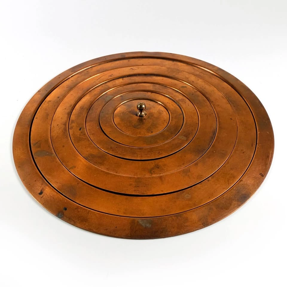 Vintage Copper Lab Hemispherical Water Bath - photo 3
