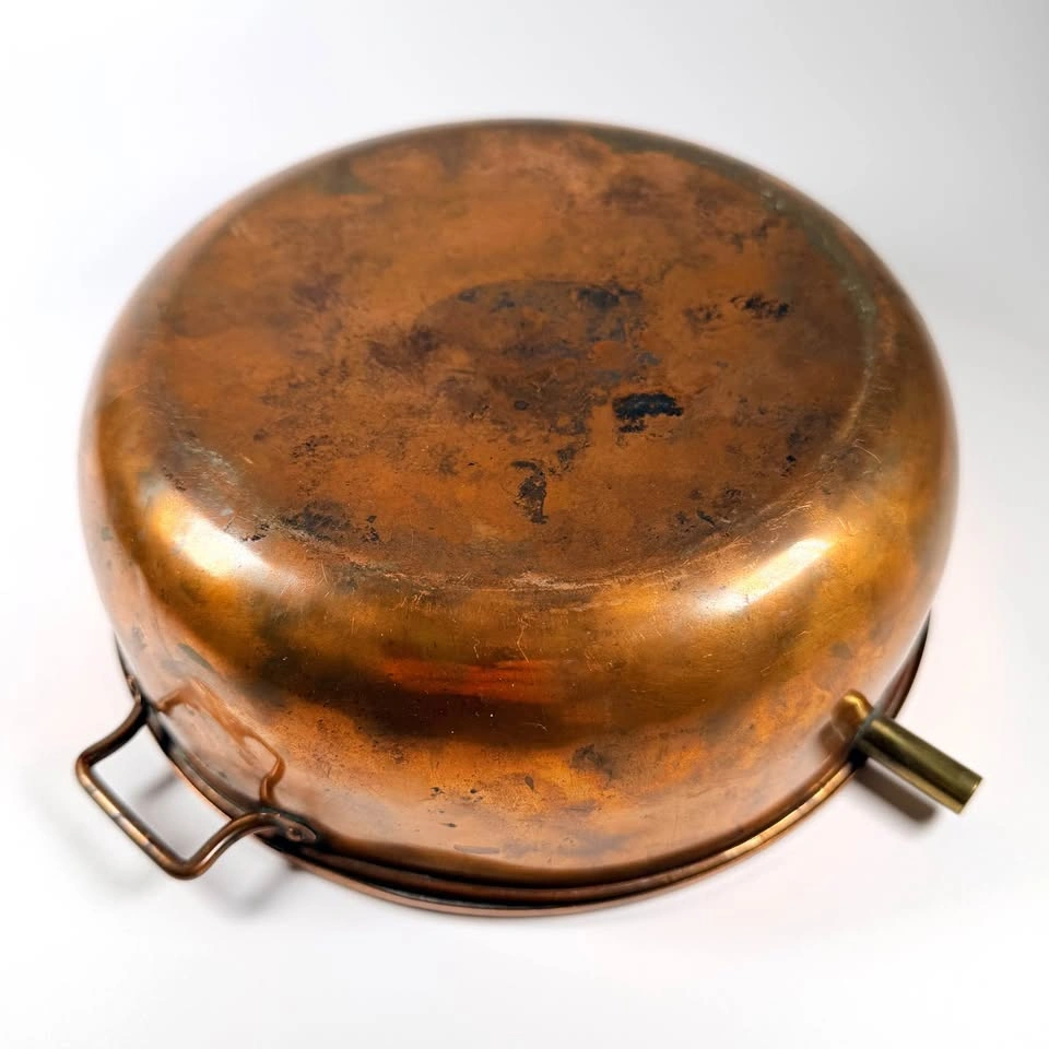Vintage Copper Lab Hemispherical Water Bath - photo 5