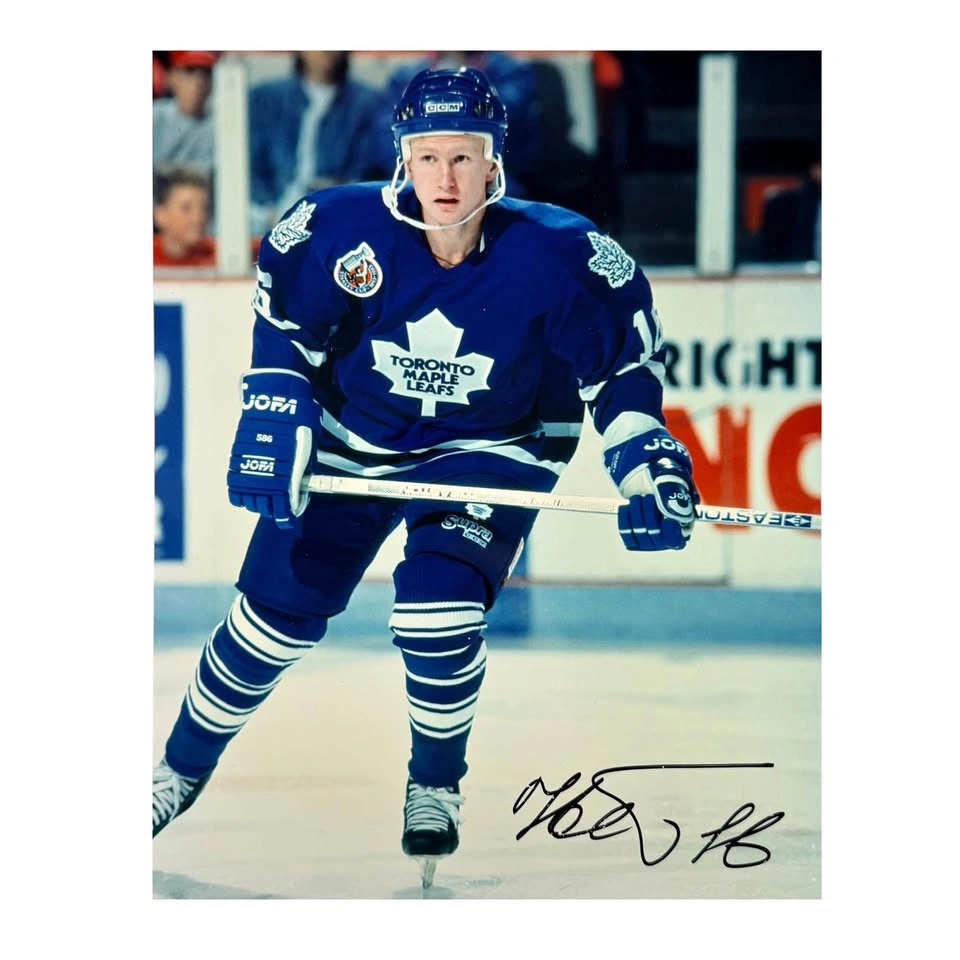 ~1992 Maple Leafs Nikolai Borschevsky Autograph