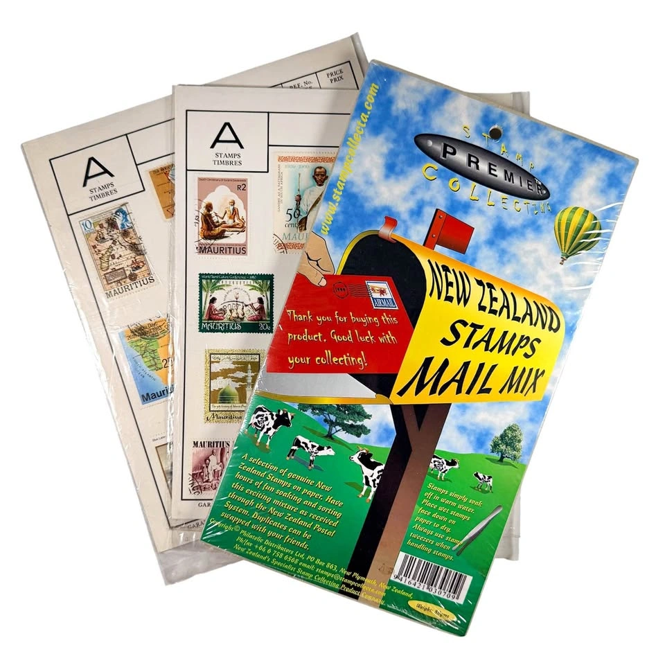 New Zealand & Mauritius Stamps