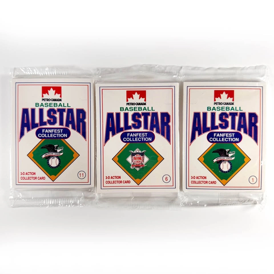3x SEALED 1991 Petro-Canada All Star Fanfest Packs - photo 2