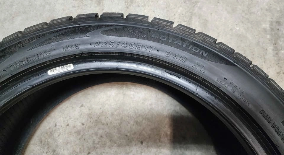 1No. 225/45R17 94H XL Blacklion Winter Tire - photo 4