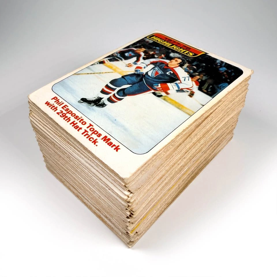 96x 1978 OPC Hockey Cards w/ Bossy RC - photo 2