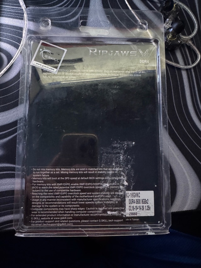 G-Skill Ripjaws V 16GB DDR4 3600MHz CL16 RAM Kit - photo 3
