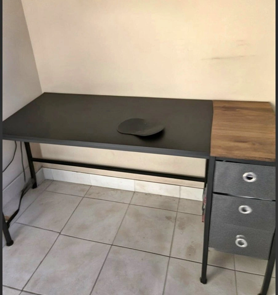 55-inch Office Desk with Two Drawers