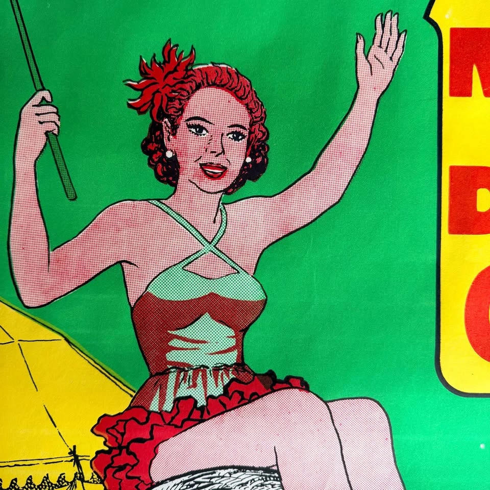 1960’s Martin and Downs Circus Poster - photo 2