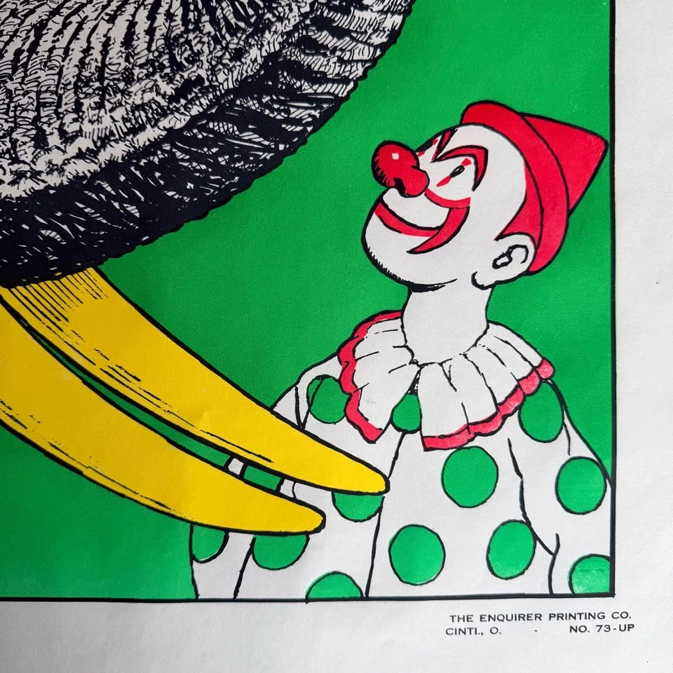 1960’s Martin and Downs Circus Poster - photo 4