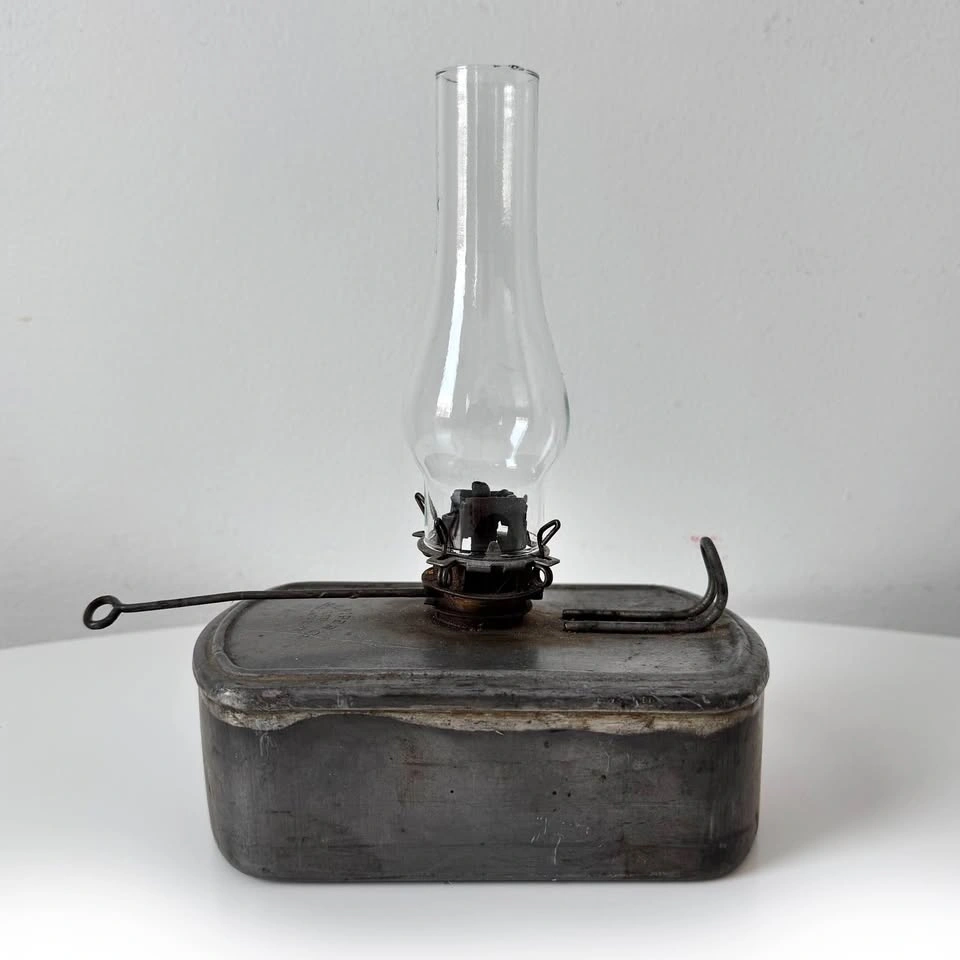 Antique HL Piper Railway Oil Lamp