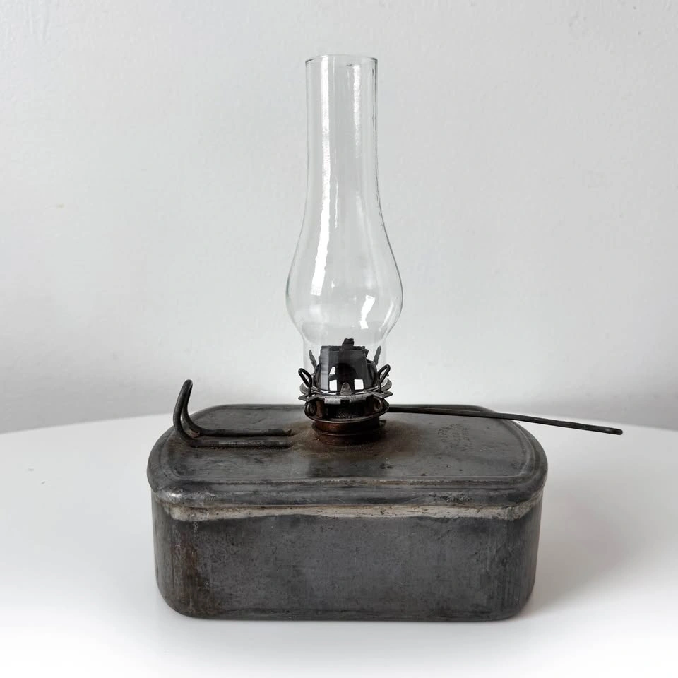 Antique HL Piper Railway Oil Lamp - photo 2