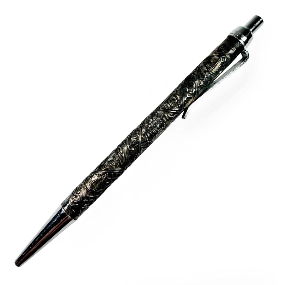 Vintage Globus Silver 12 Tribes of Israel Pen