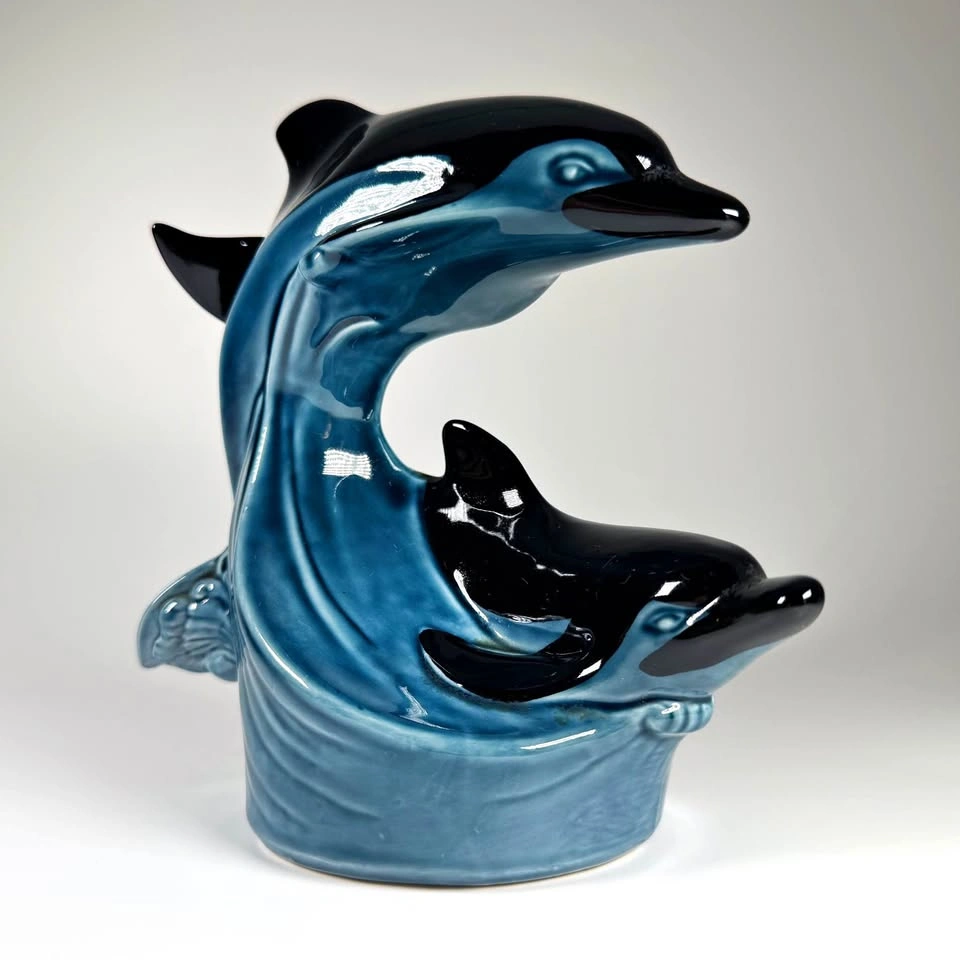 Vintage Poole Pottery Dolphin Figurine