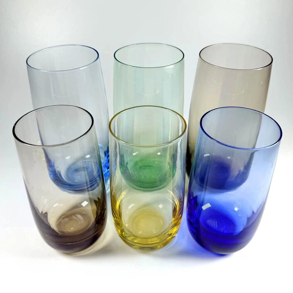 Set of 6 Vintage Highball Glasses