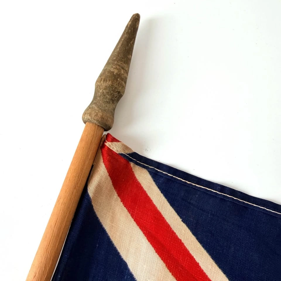 6x Vintage Union Jack Parade Flags - photo 4