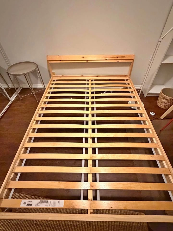 Full Size / Double Bed Frame Wooden IKEA