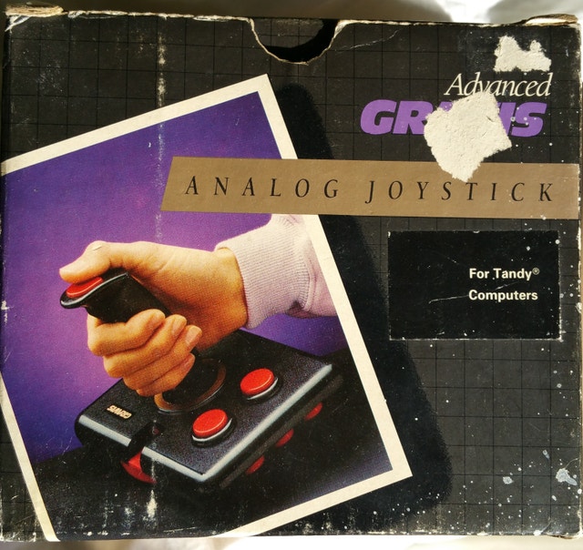Limited Edition Analog Advanced Gravis Joy Stick In Box - photo 2