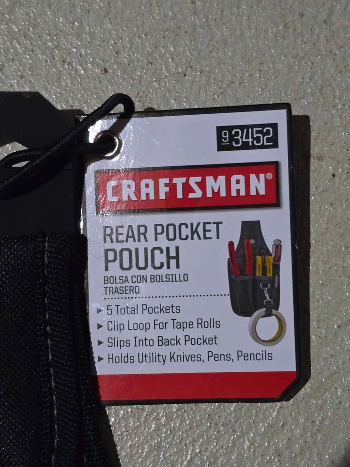 Craftsman Rear Pocket Pouch - photo 2