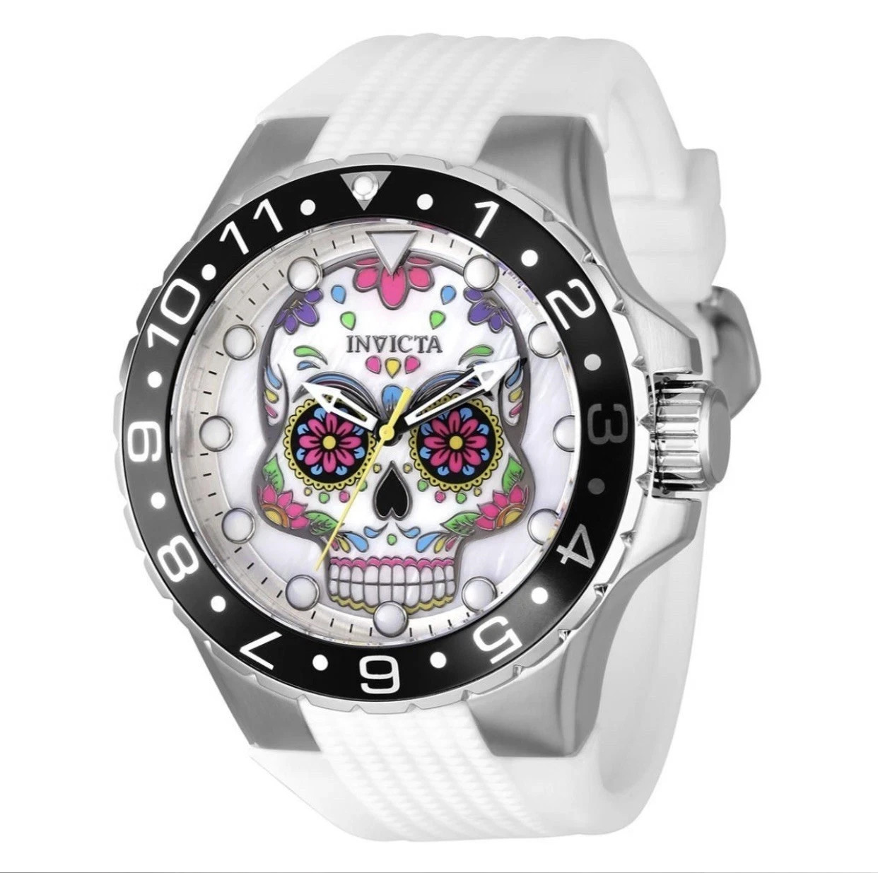 Invicta Aviator Dia De Los Muertos Quartz Watch