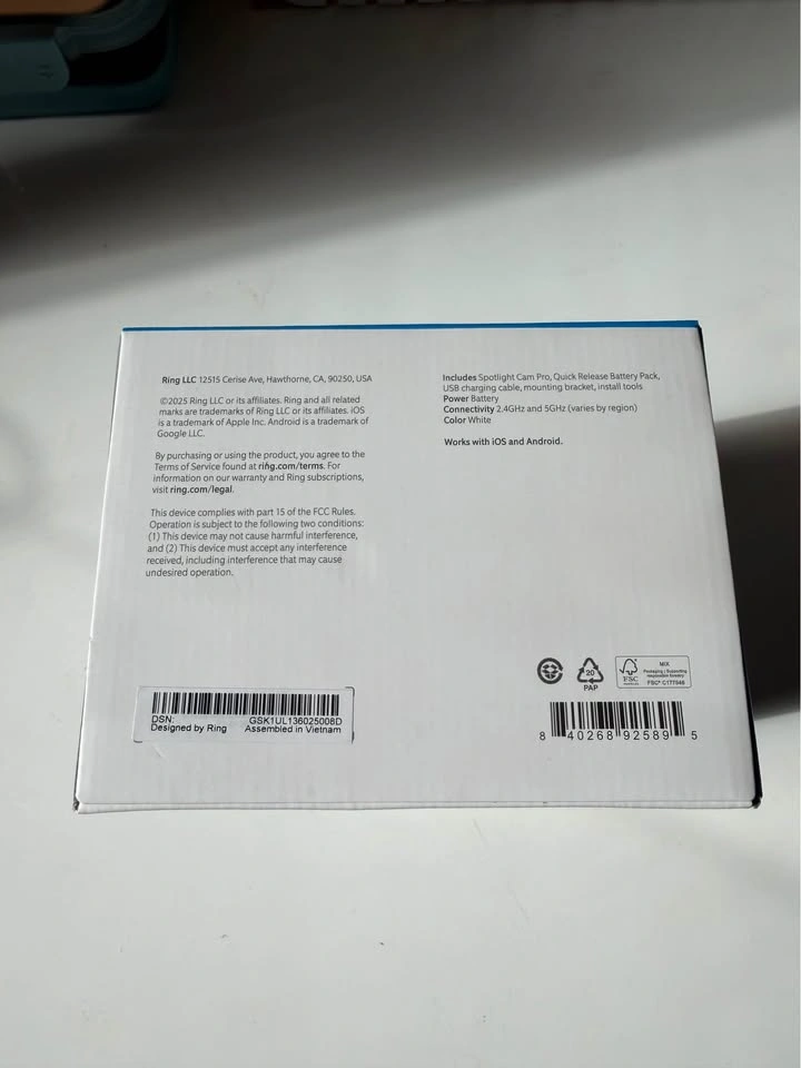Ring Spotlight Cam Pro Battery - photo 4