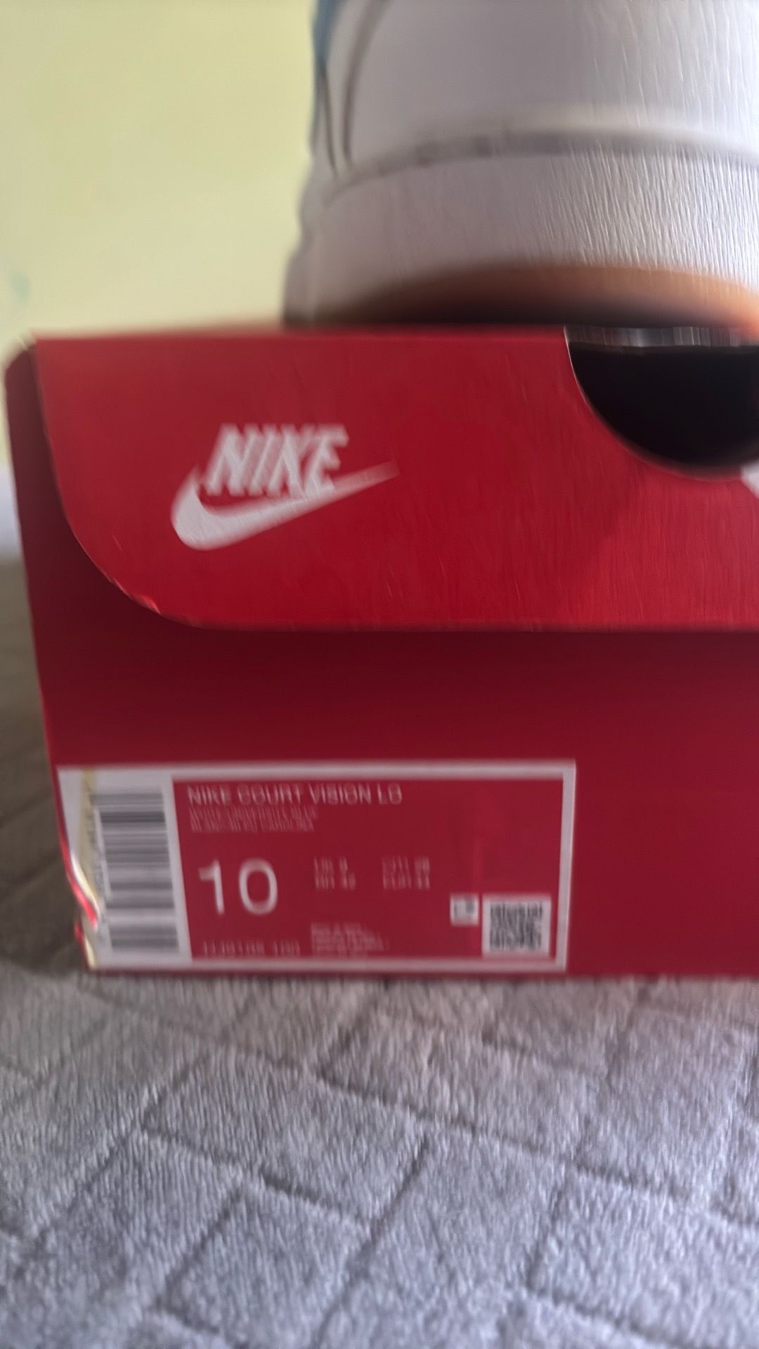 Nike Court Vision Low Men’s Size 10 - photo 2
