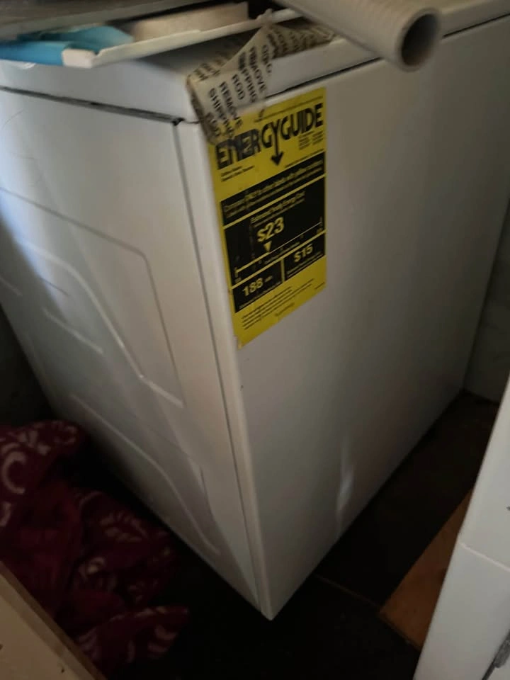 GE Stacked Washer Dryer (need gone asap) - photo 3