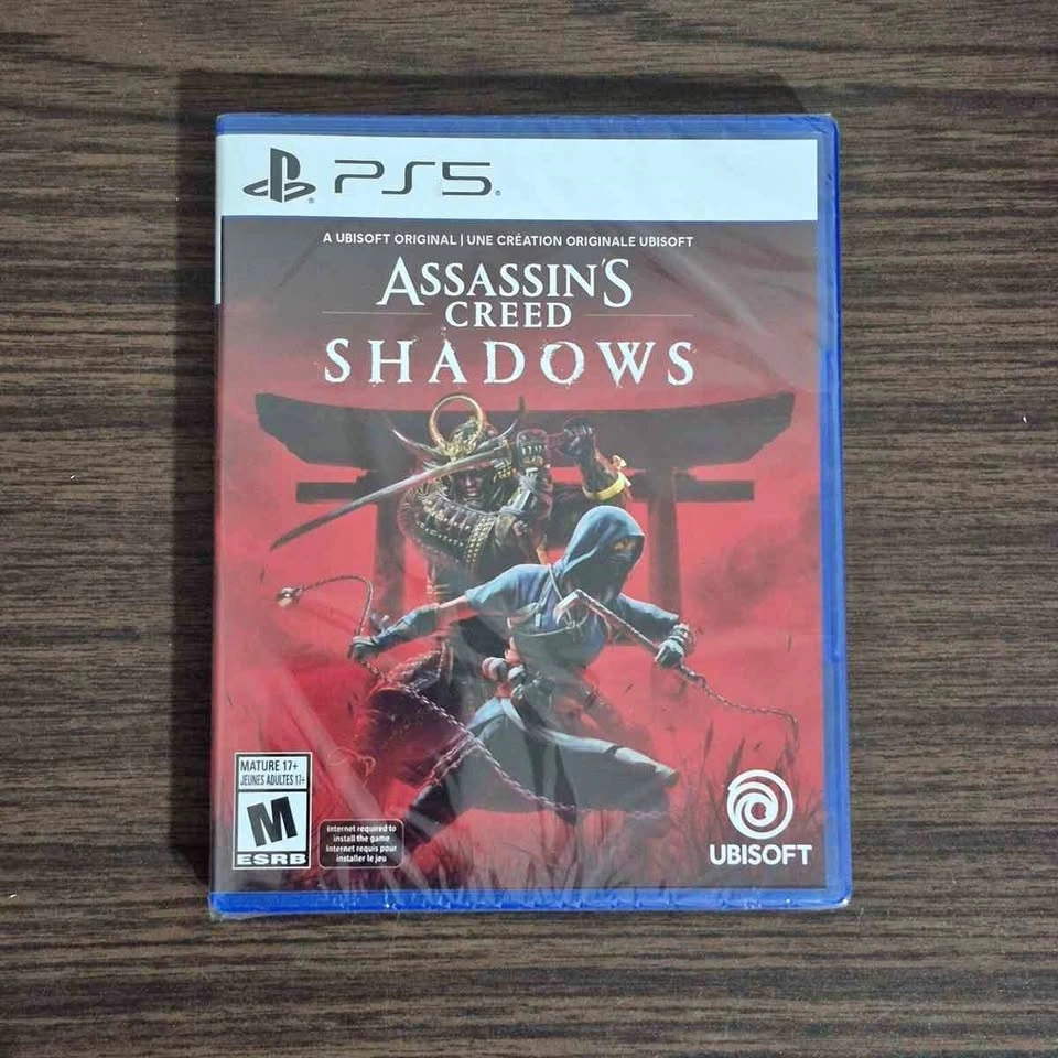 Assassin's Creed Shadows PS5 Disc w/ DLC