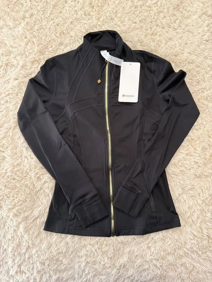 Lululemon Define Jacket Black Gold Zipper NWT Small - photo 2