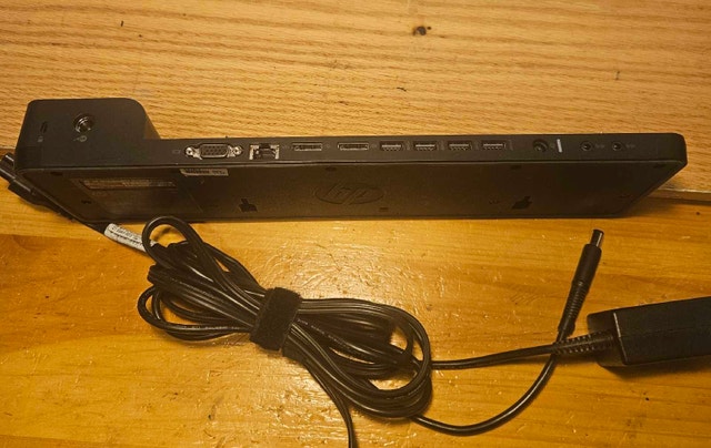 HP 2013 Ultraslim Docking Station with Adapter