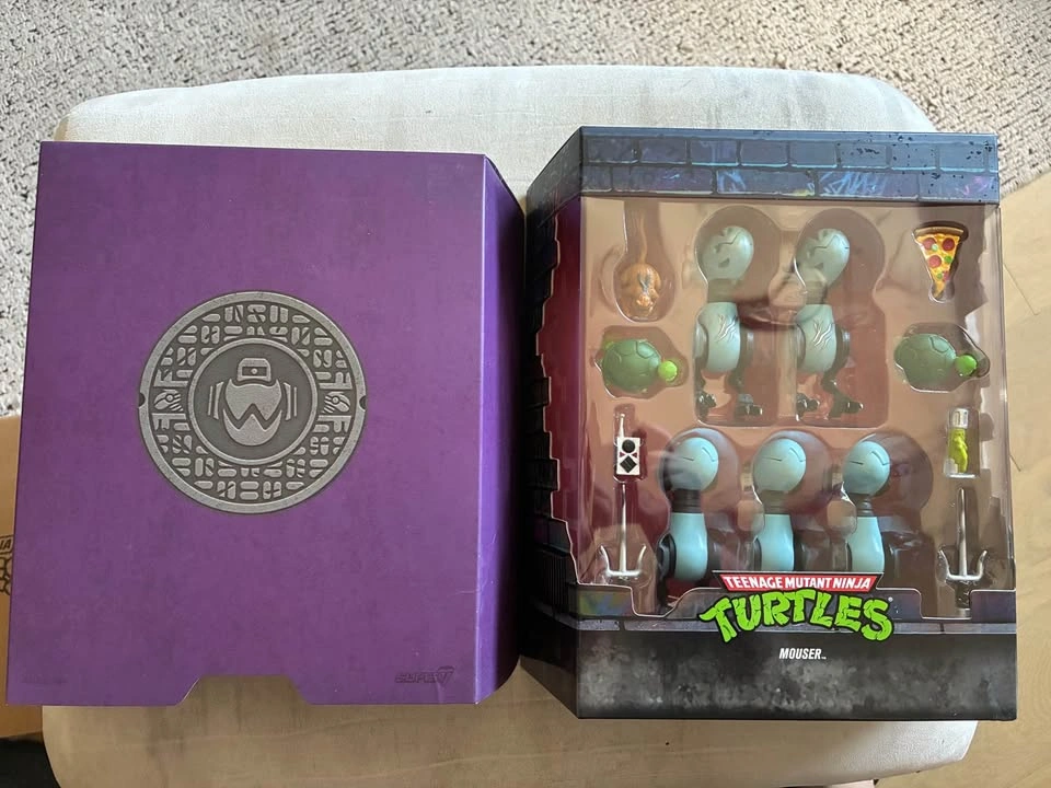Super7 TMNT Ultimates! Mouser 5-Pack Action Figures - photo 3