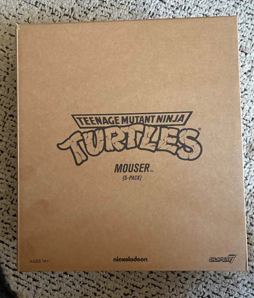 Super7 TMNT Ultimates! Mouser 5-Pack Action Figures - photo 4