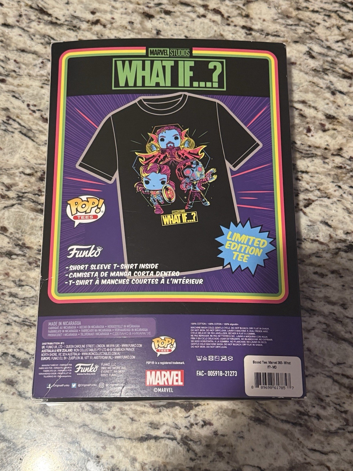 Funko Pop! Tees Marvel What If...? Captain Carter/Star-Lord Tee - photo 2